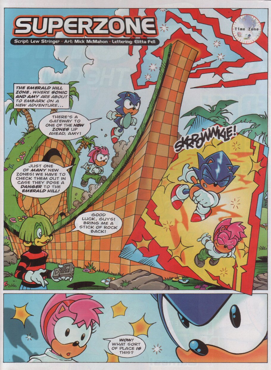 Sonic - The Comic Issue No. 167 Page 1